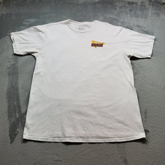 In-n-Out Burger White Graphic Tshirt 75 Years Graphic Hit on Back Men Sz XL - Picture 2 of 13